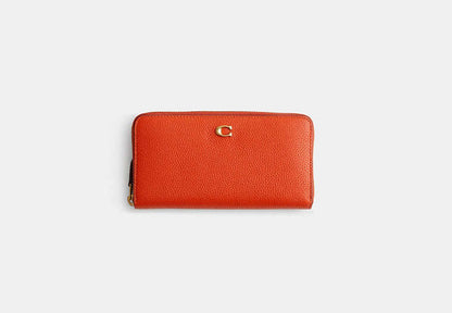 Restored Accordion Zip Wallet