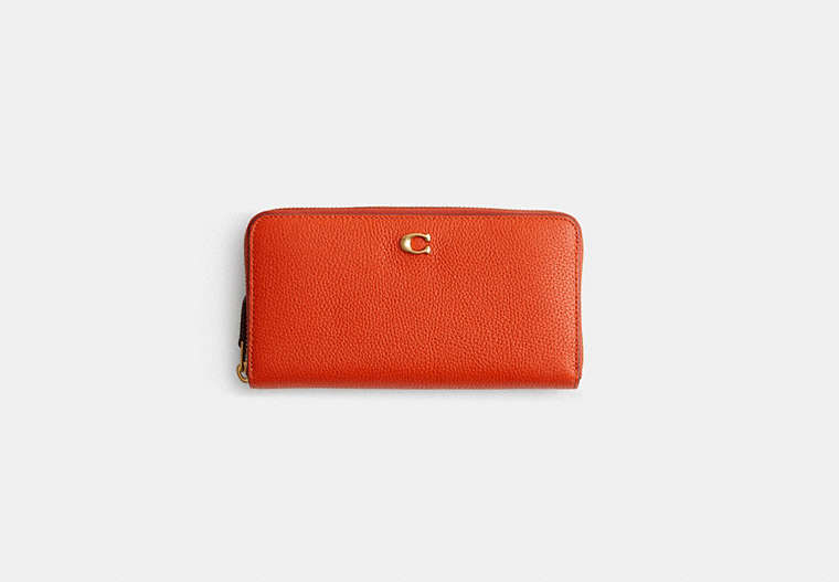 Restored Accordion Zip Wallet