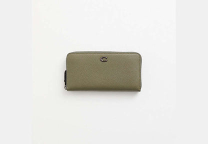 Restored Accordion Zip Wallet