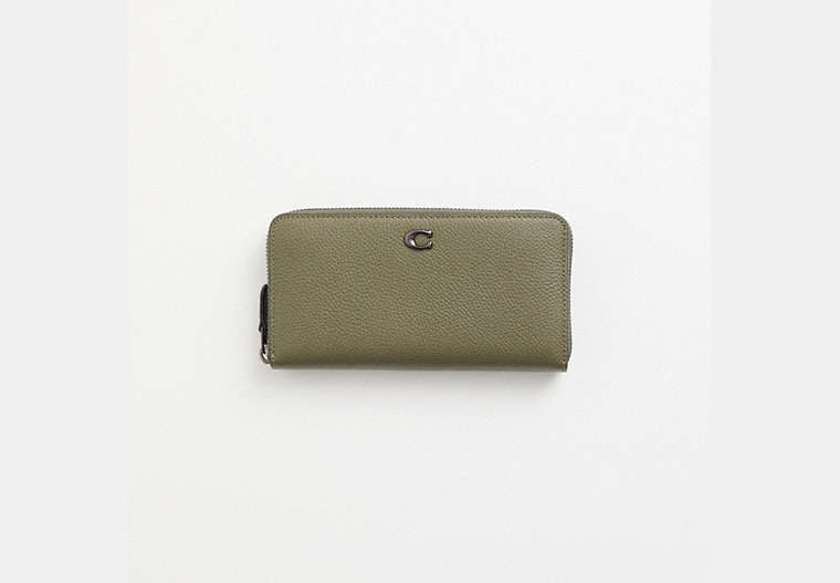Restored Accordion Zip Wallet