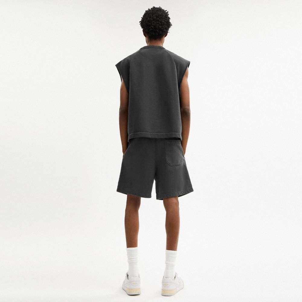Garment Dyed Pull On Shorts