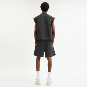 Garment Dyed Pull On Shorts