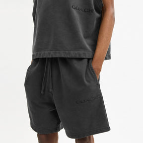 Garment Dyed Pull On Shorts