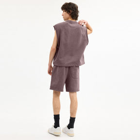 Garment Dyed Pull On Shorts