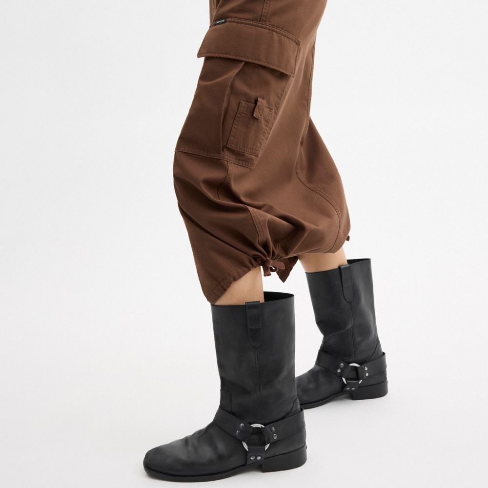 Cargo Maxi Skirt In Organic Cotton