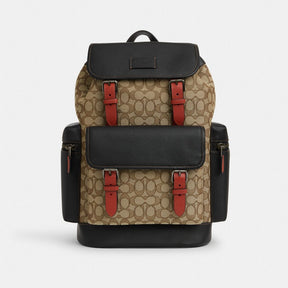Sprint Backpack In Colorblock Signature Canvas