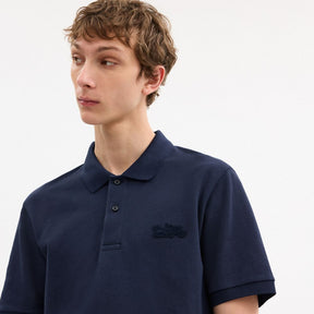 Horse And Carriage Classic Polo In Organic Cotton