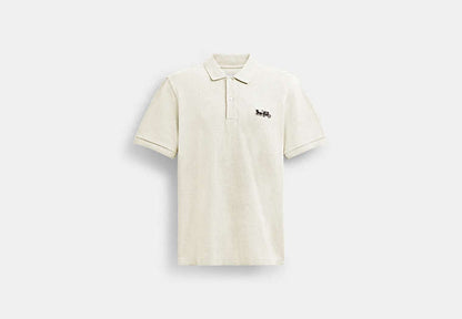 Horse And Carriage Classic Polo In Organic Cotton
