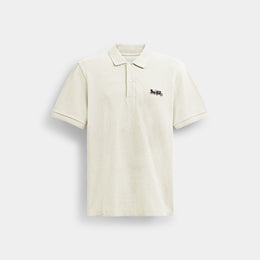 Horse And Carriage Classic Polo In Organic Cotton