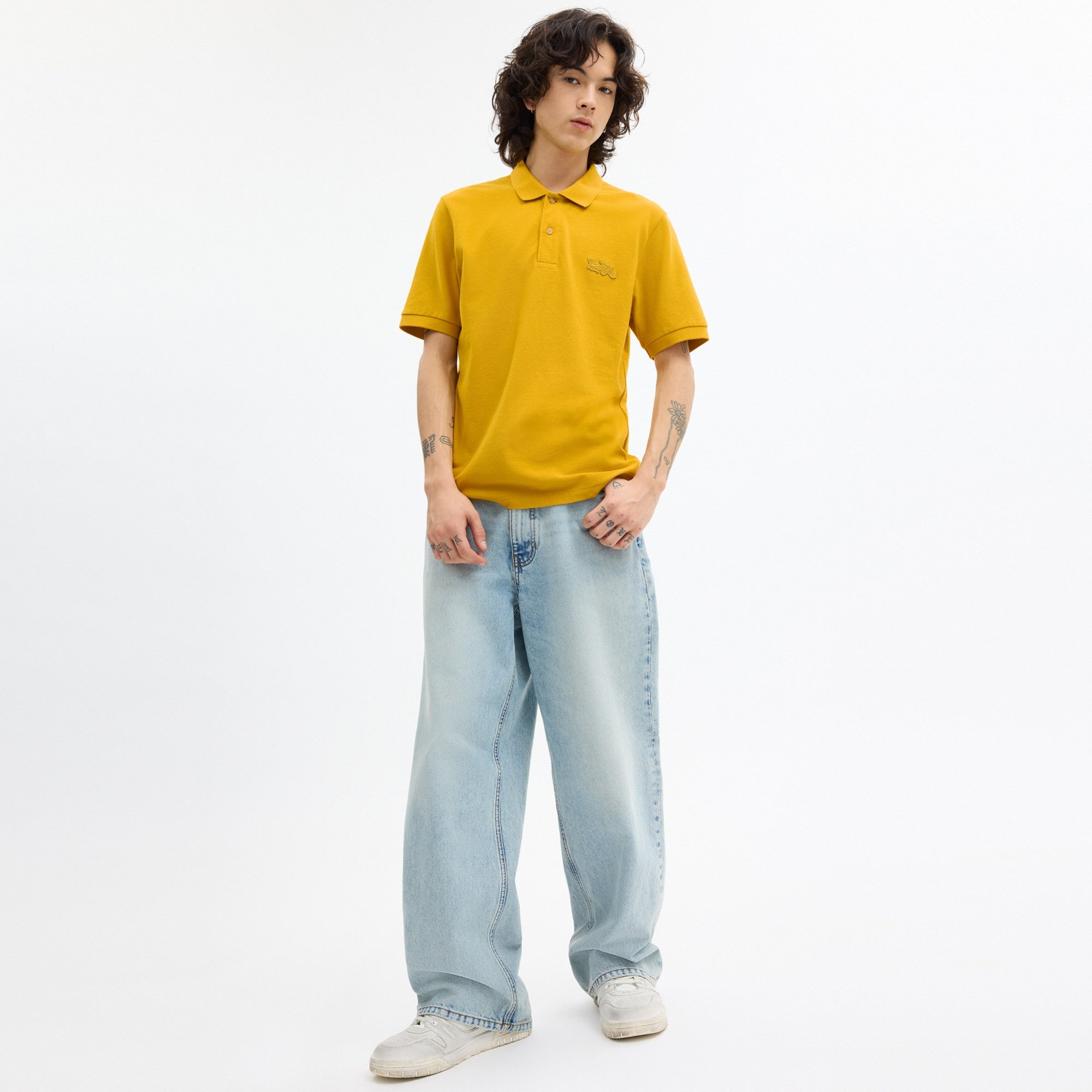 Horse And Carriage Classic Polo In Organic Cotton