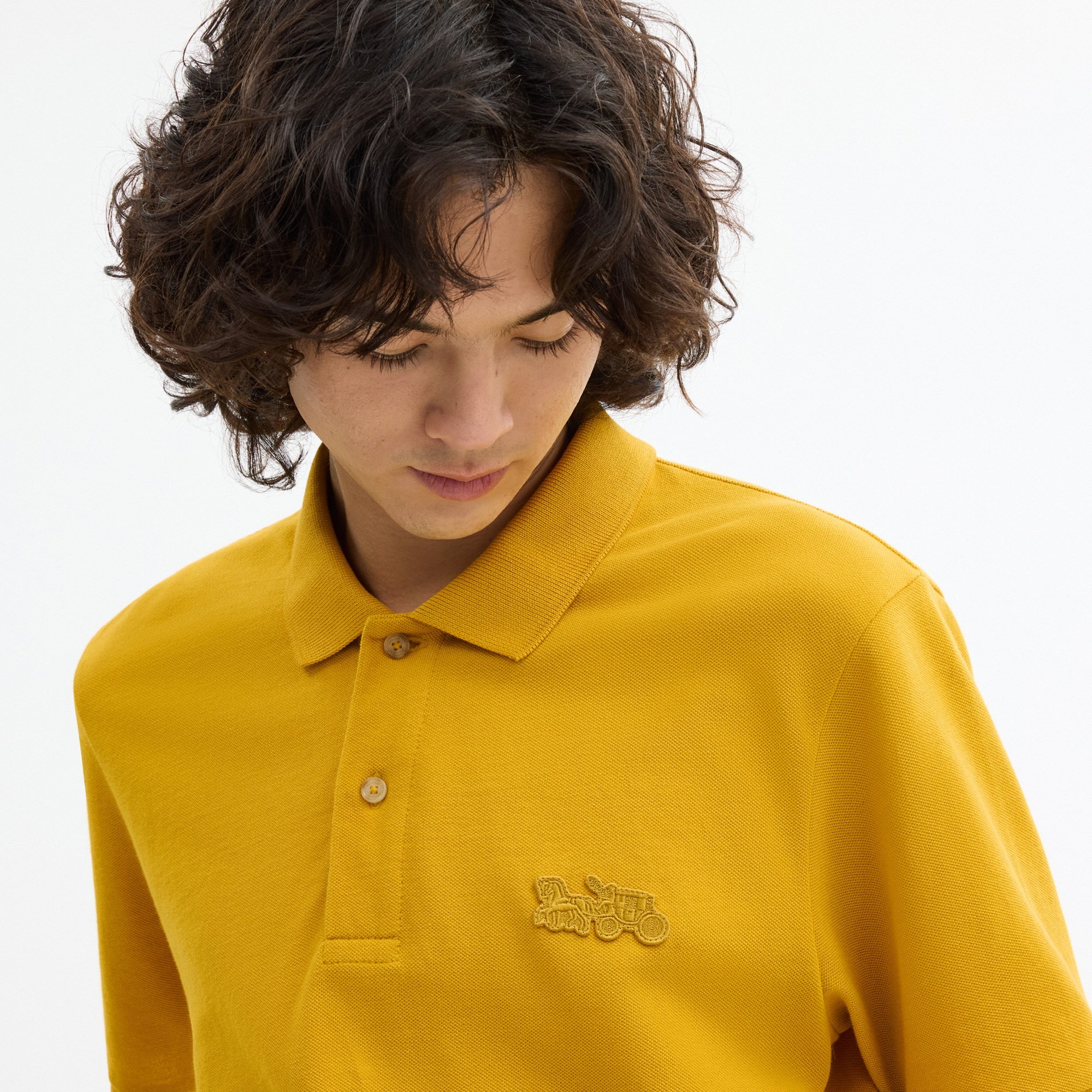 Horse And Carriage Classic Polo In Organic Cotton