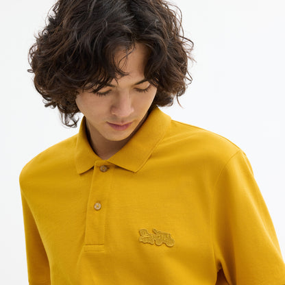 Horse And Carriage Classic Polo In Organic Cotton