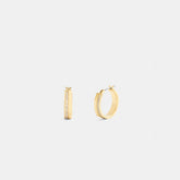 Pavé Hoop Earrings