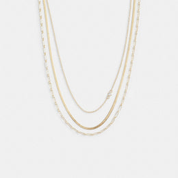 Delicate Layered Chain Necklace