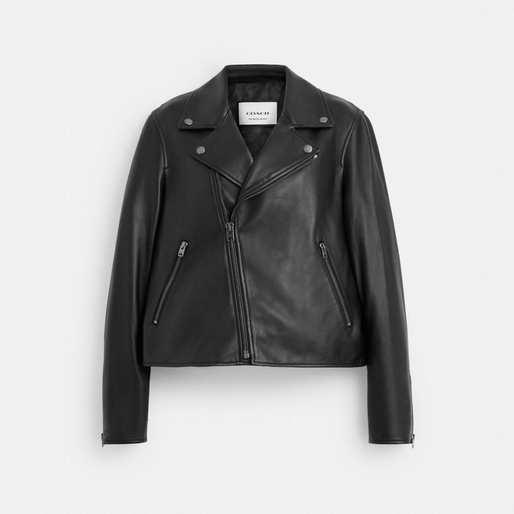Leather Moto Jacket