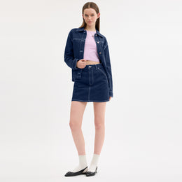 Denim Utility Skirt