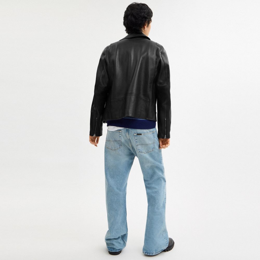 Leather Moto Jacket