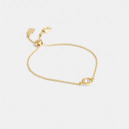 Halo Round Slider Bracelet