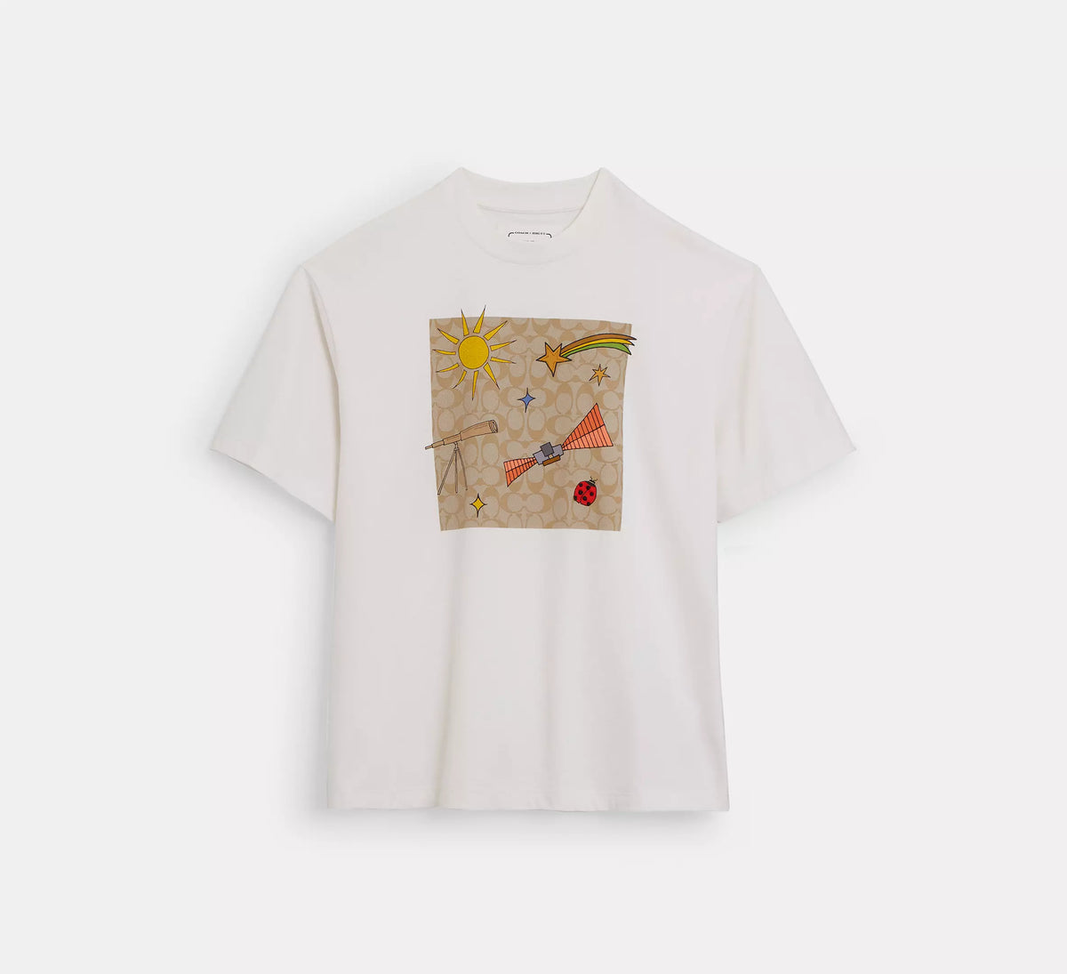 Coach Coach X Observed By Us T Shirt In Organic Cotton - Size: L T-Shirts | Shop From The Mirage