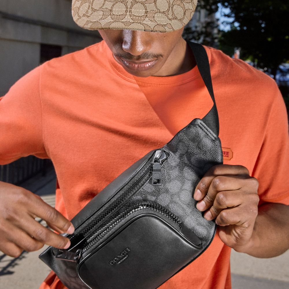Racer Belt Bag In Signature