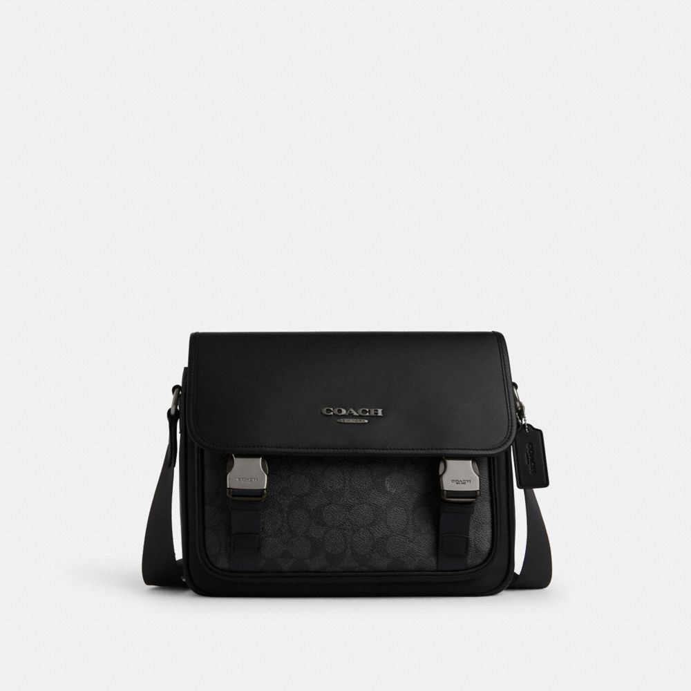 Racer Messenger Bag In Signature Canvas