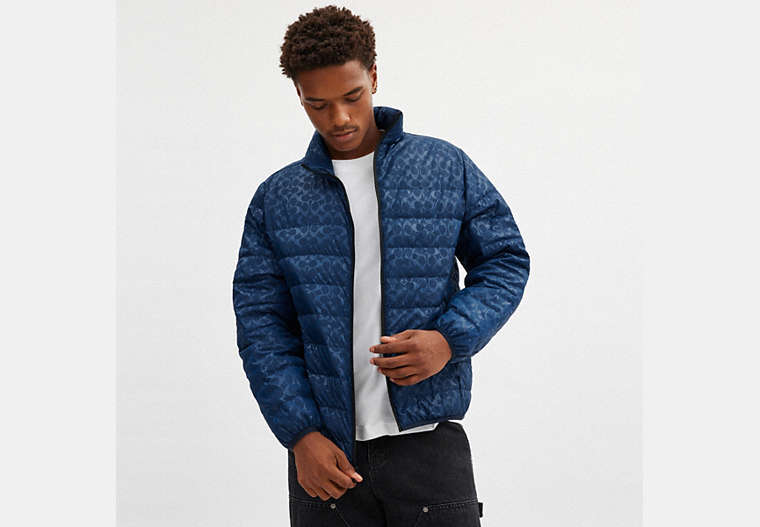 Lightweight Down Jacket In Recycled Polyester