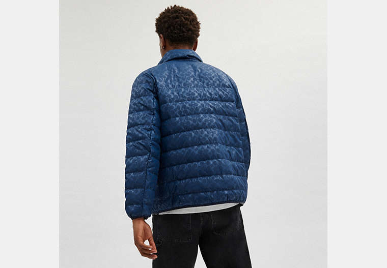 Lightweight Down Jacket In Recycled Polyester