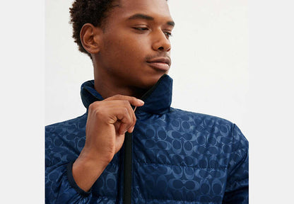 Lightweight Down Jacket In Recycled Polyester