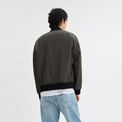 Reversible Bomber Jacket In Recycled Polyester