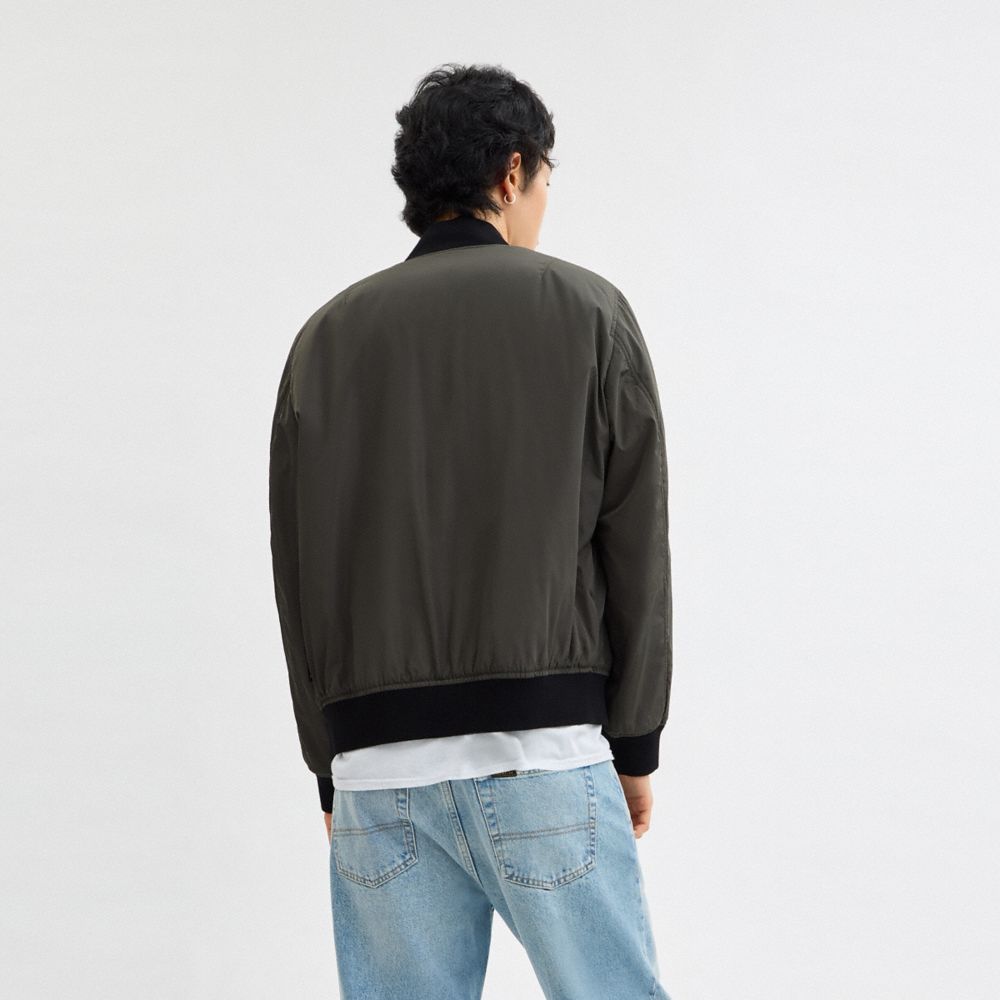 Reversible Ma 1 Jacket In Recycled Polyester