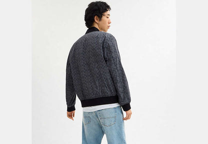 Reversible Bomber Jacket In Recycled Polyester