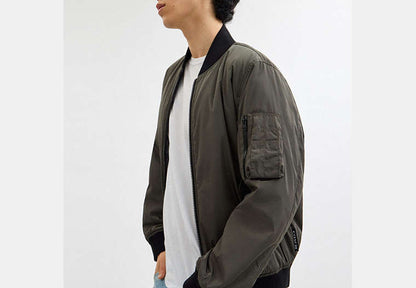 Reversible Bomber Jacket In Recycled Polyester