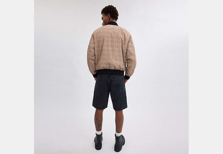 Reversible Bomber Jacket In Recycled Polyester
