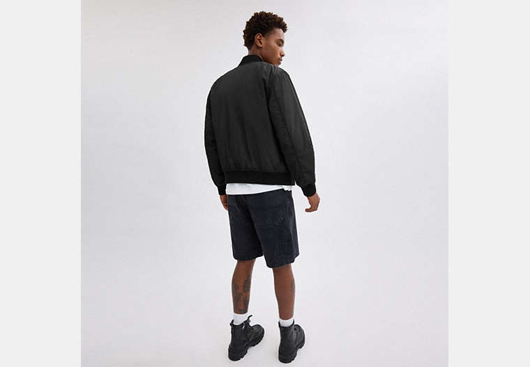 Reversible Bomber Jacket In Recycled Polyester