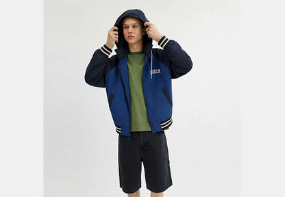 Stadium Jacket In Recycled Polyamide
