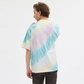 Tie Dye Crewneck T Shirt In Organic Cotton