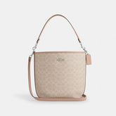 City Large Bucket Bag In Signature Canvas