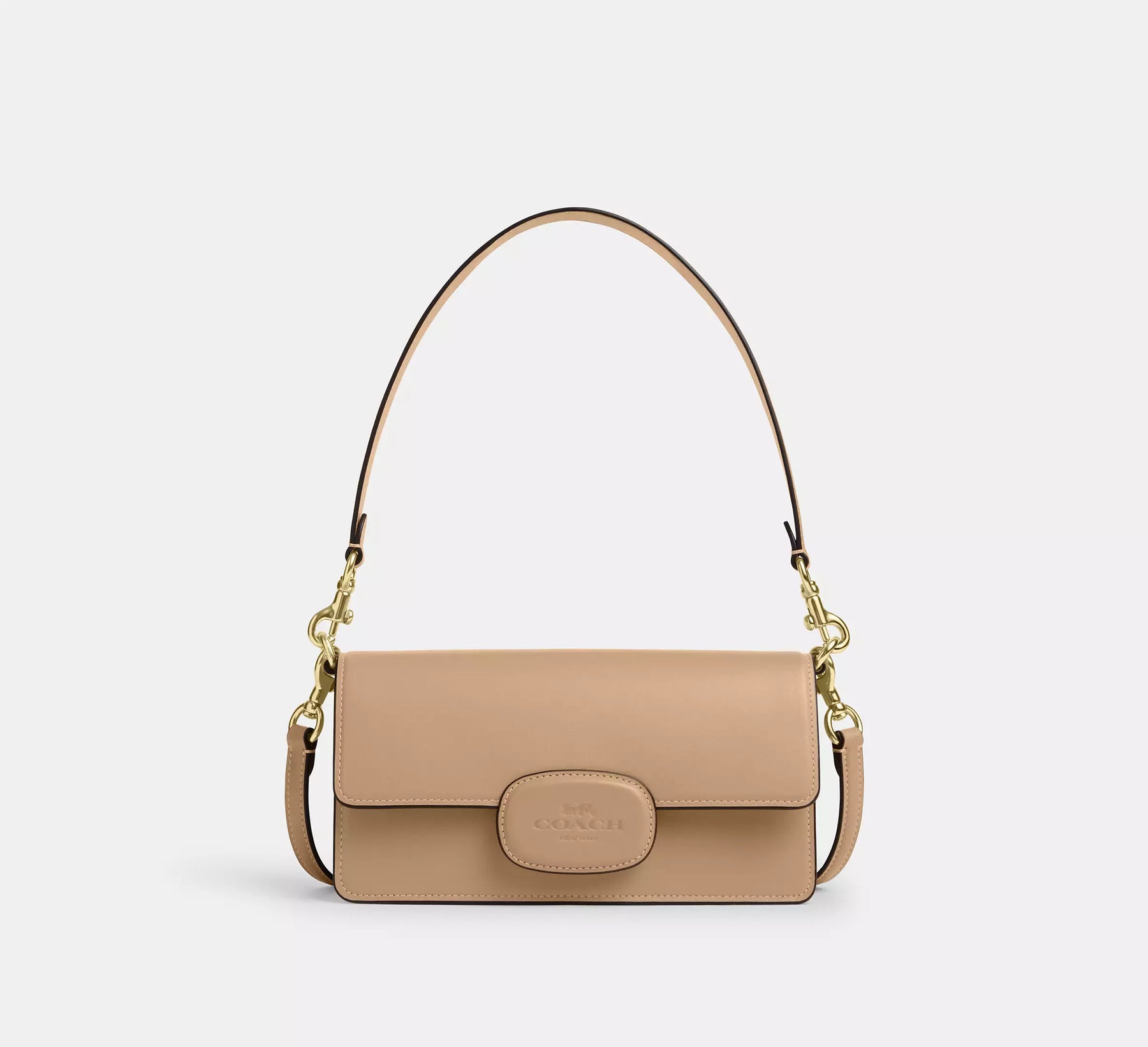 Eliza Flap Crossbody With Leather Covered Closure