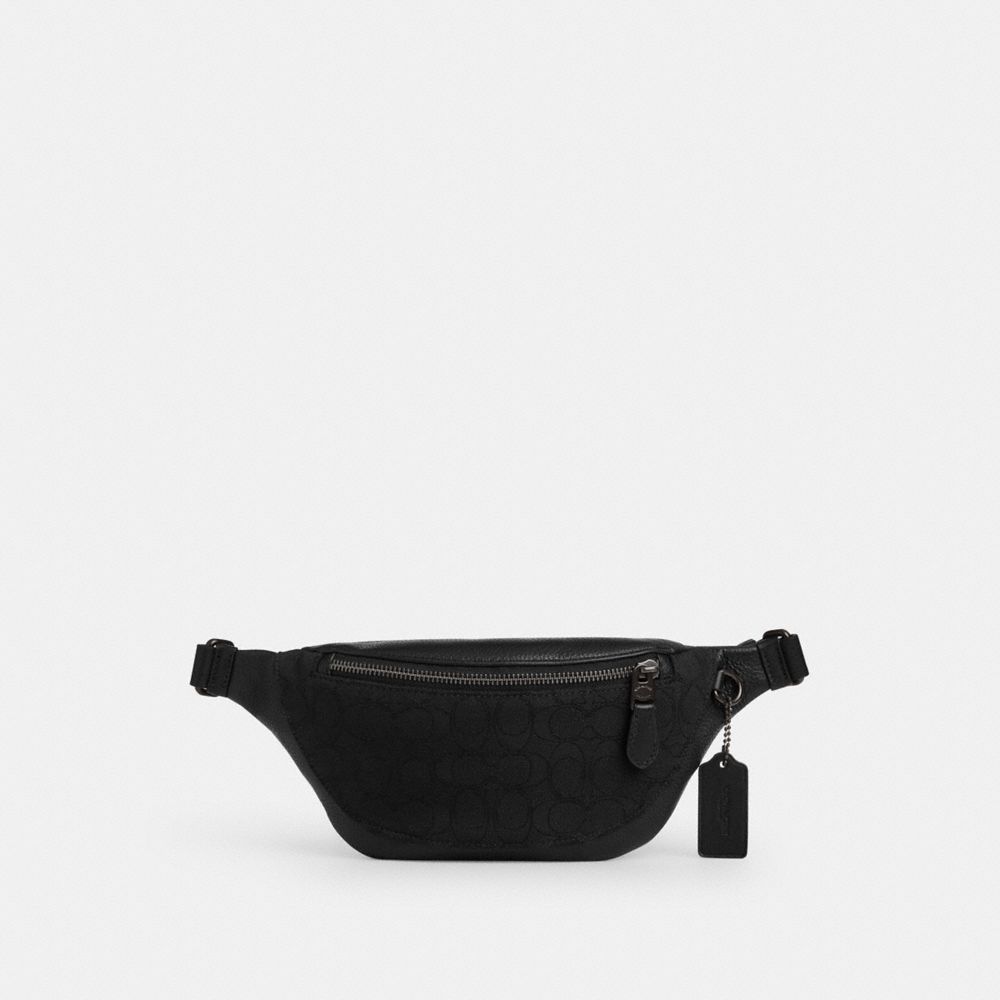 Warren Mini Belt Bag In Signature Jacquard