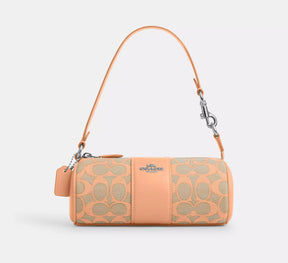 Nolita Barrel Bag In Signature Jacquard