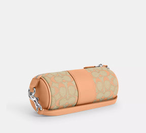 Nolita Barrel Bag In Signature Jacquard