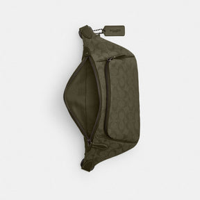League Belt Bag In Signature Canvas Jacquard