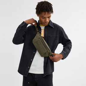 League Belt Bag In Signature Canvas Jacquard