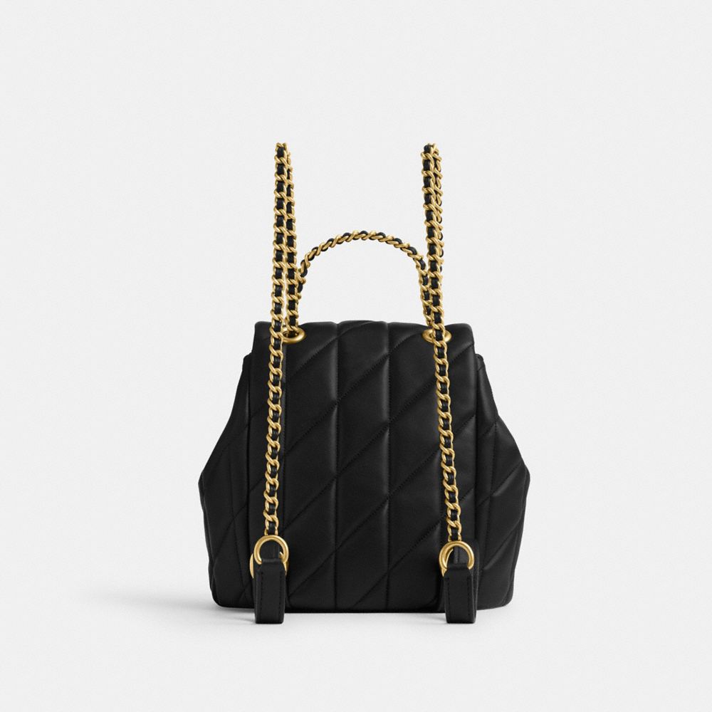 Tabby Backpack With Pillow Quilting