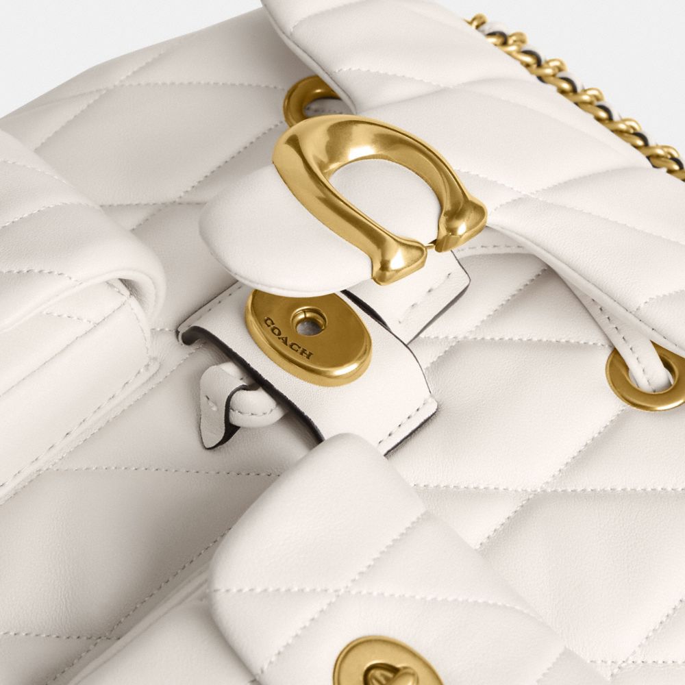 Tabby Backpack With Pillow Quilting