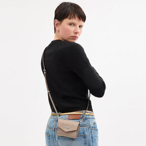 Mini Envelope Wallet With Strap