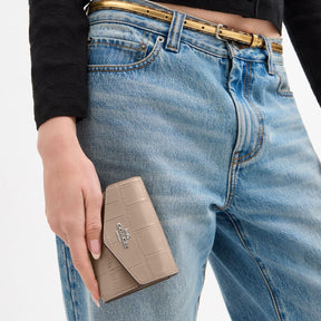 Mini Envelope Wallet With Strap