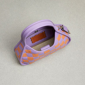 Ergo Bag In Checkerboard Upcrafted Leather