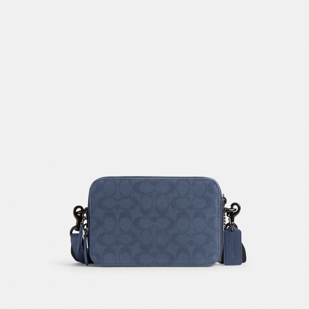 Charter Crossbody Bag 19 In Signature Canvas Jacquard