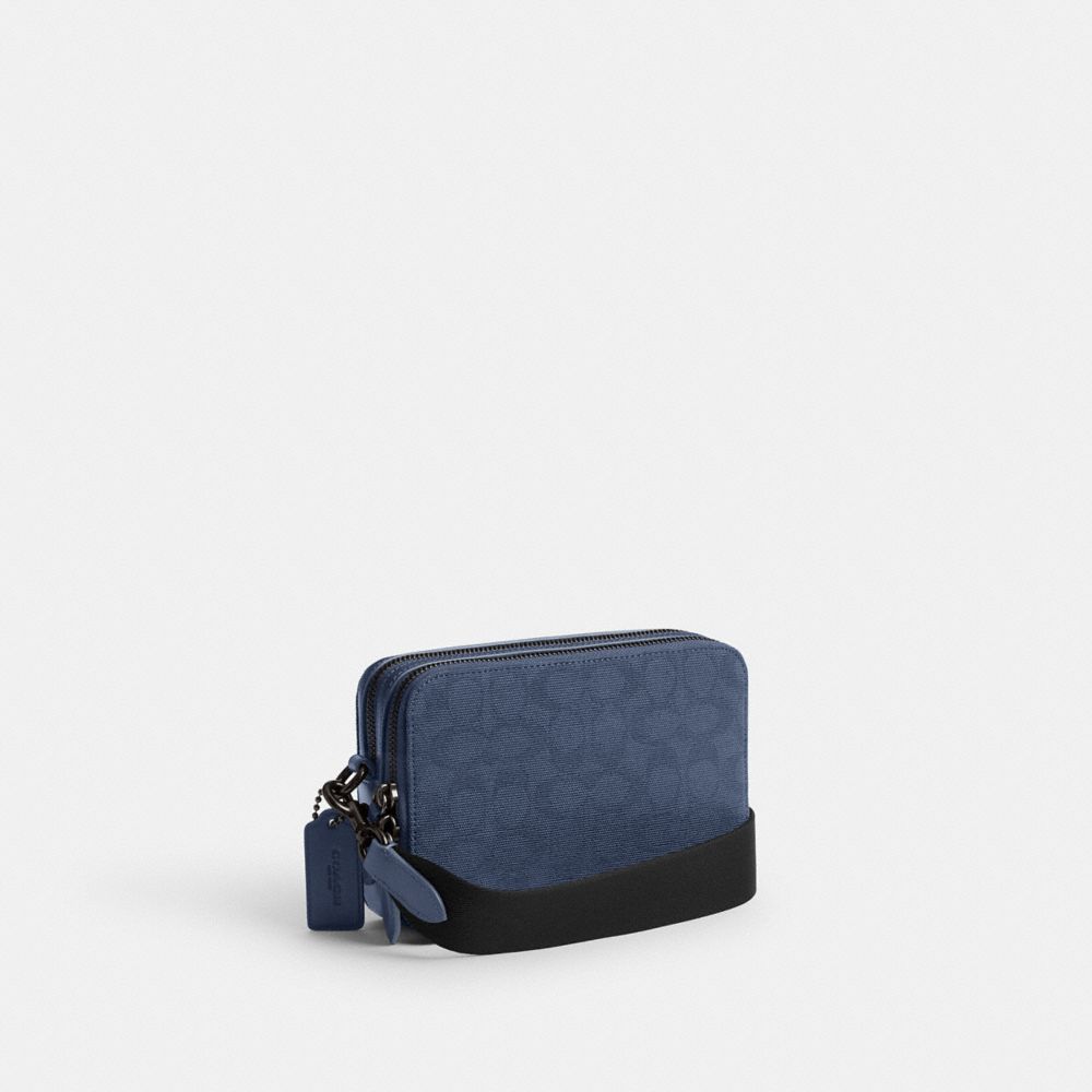 Charter Crossbody Bag 19 In Signature Canvas Jacquard